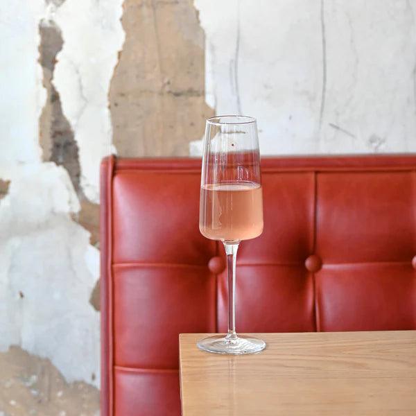 Luigi Bormioli - TALISMANO 7 OZ PROSECCO / SPARKLING SMALL WINE GLASSES (SET of 4) - Limolin 