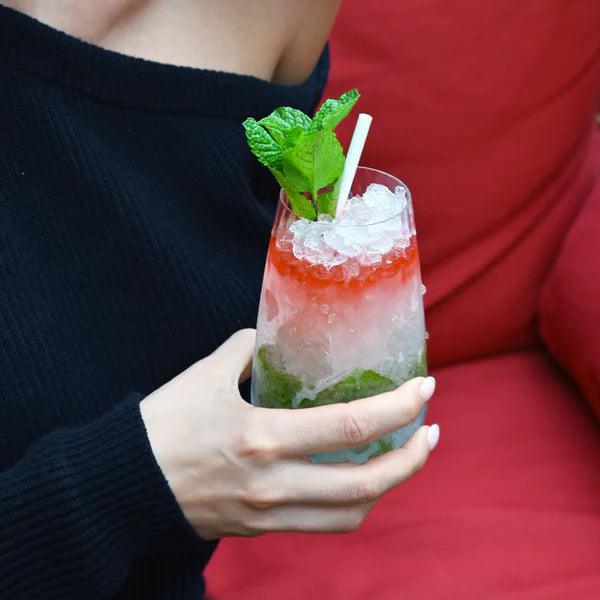 Luigi Bormioli - Talismano 1925 oz Beverage Drinking Glasses (Set of 4) - Limolin 