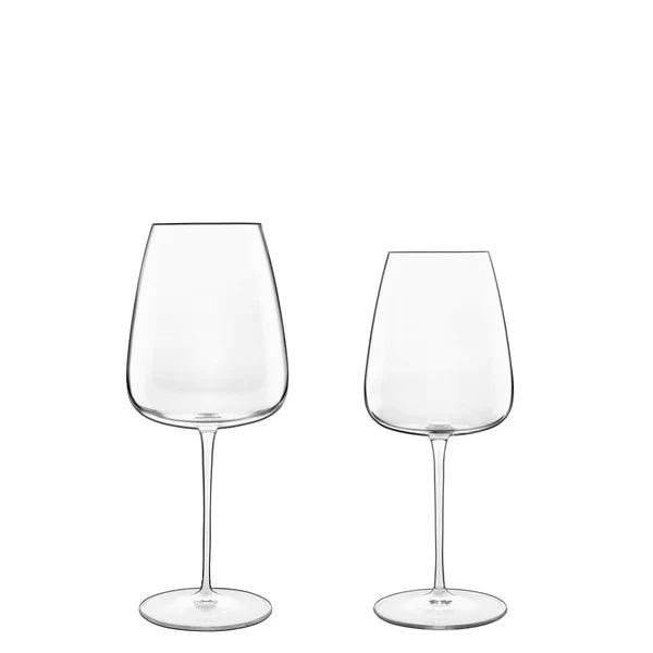 Luigi Bormioli - Talismano 8PC Stemware Set (4 Bordeaux Glasses & 4 Chardonnay Glasses) - Limolin 
