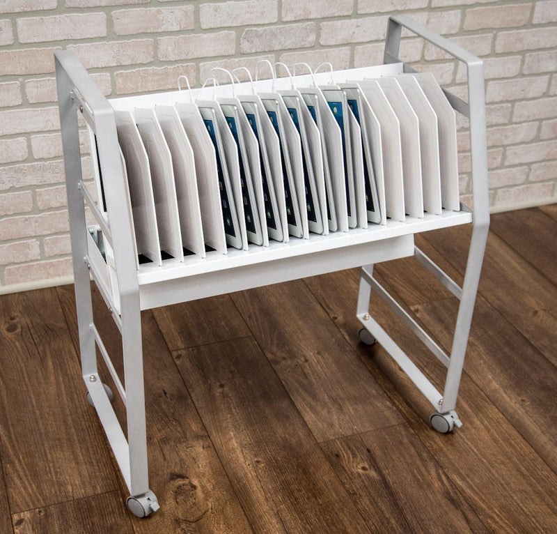 Luxor - 16-Tablet / Chromebook Open Charging Cart - Limolin 