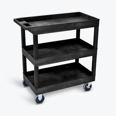 Luxor - 32" x 18" Tub Cart - Three Shelves - Limolin 