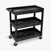 Luxor - 32" x 18" Tub Cart - Three Shelves - Limolin 