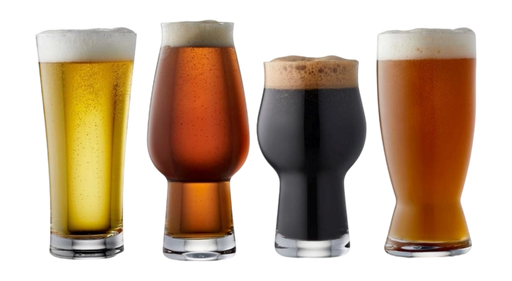 Lyngby - Beer Glass Assorted 4/St - Limolin 