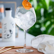 Lyngby - Palermo Gin & Tonic Glass Gold 4/St 650ml/22oz - Limolin 