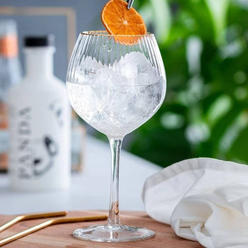 Lyngby - Palermo Gin & Tonic Glass Gold 4/St 650ml/22oz - Limolin 