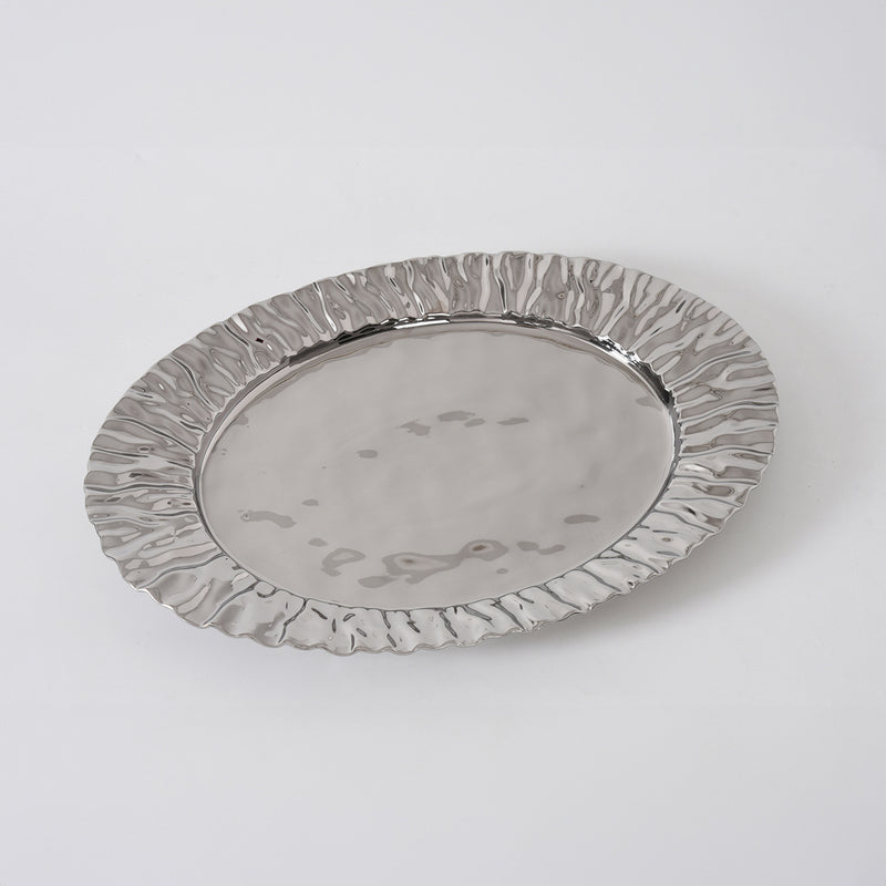 Pampa Bay - Grand plat de service Mascali Argento