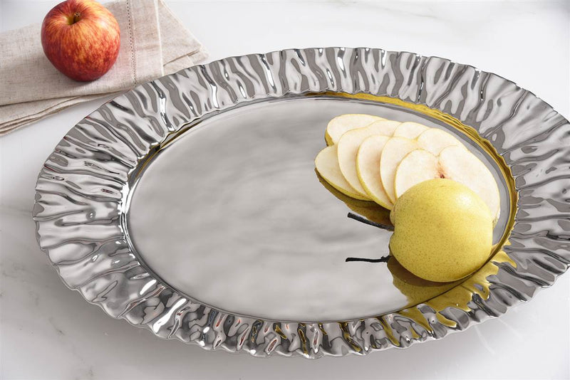 Pampa Bay - Grand plat de service Mascali Argento