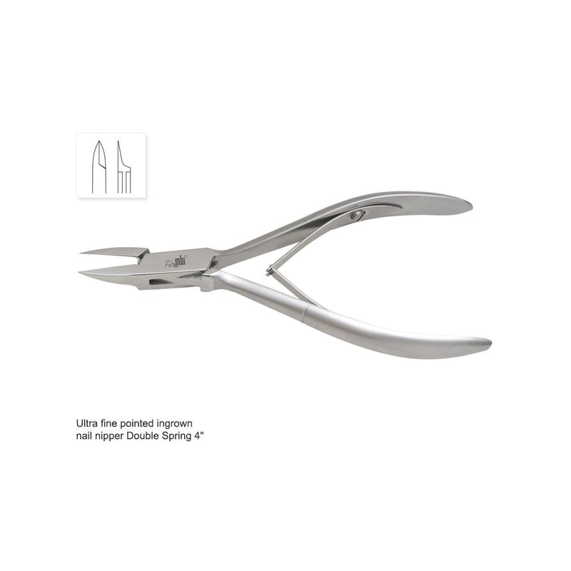 MBI - 213D Ultra Fine Pointed Ingrown Nail Nipper 4 Inches (Non-Refundable) - Limolin 