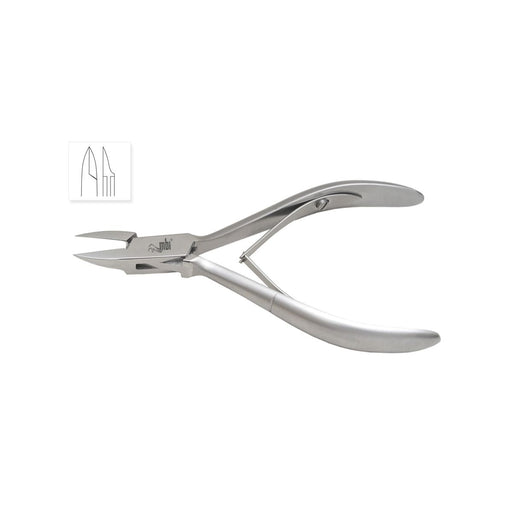 MBI - 214 Ultra Fine Pointed Ingrown Nail Nipper 4.5 Inches (Non-Refundable) - Limolin 