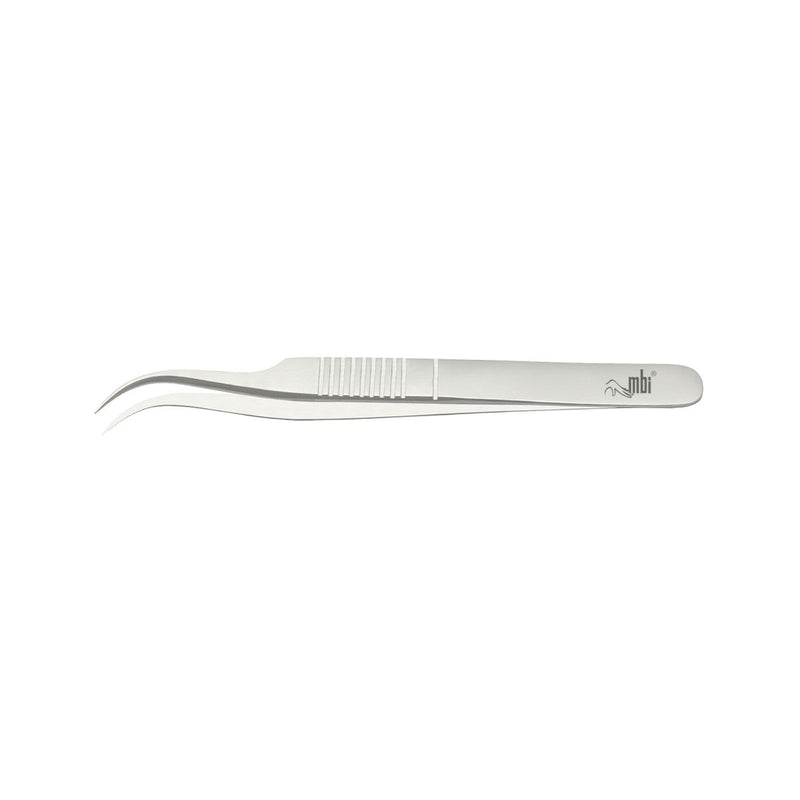 MBI - Mb-412 Sharp Pointed Curved Tweezers (Eyelas Extentions) - Limolin 