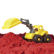 Wonder Factory - Never-Dry Sand Construction Truck - Excavator - construction play detail