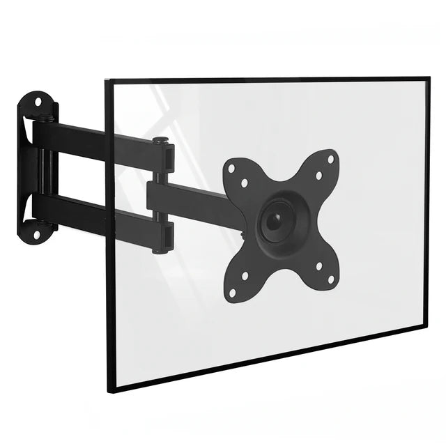 Mount-IT - TV Wall Mount Small Full Motion up to 30 In Vesa Extends to 15 In from Wall