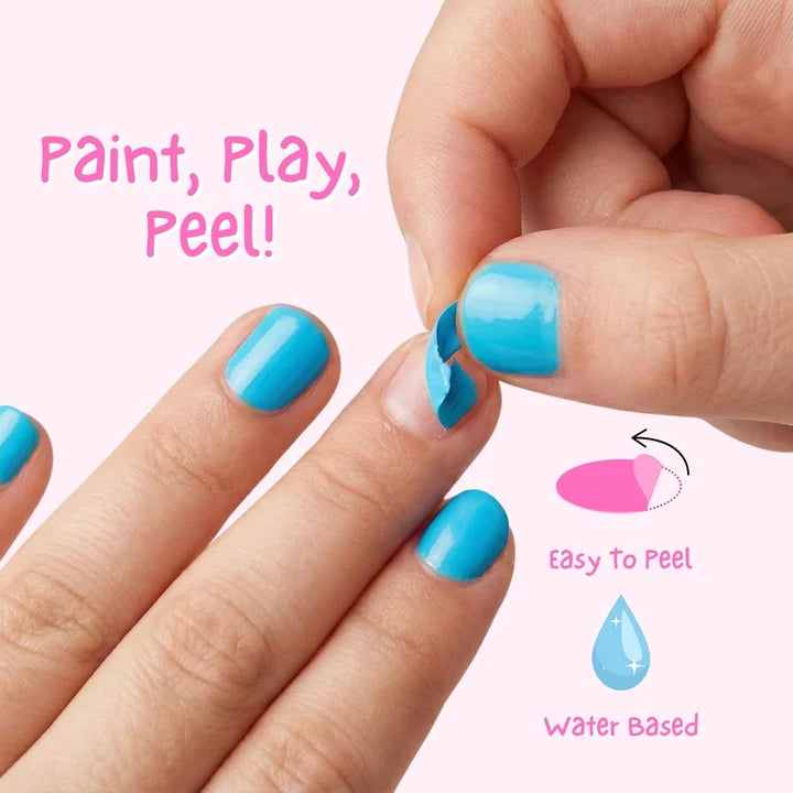 Miss Nella - Peel Off Nail Polish - Mermaid Blue