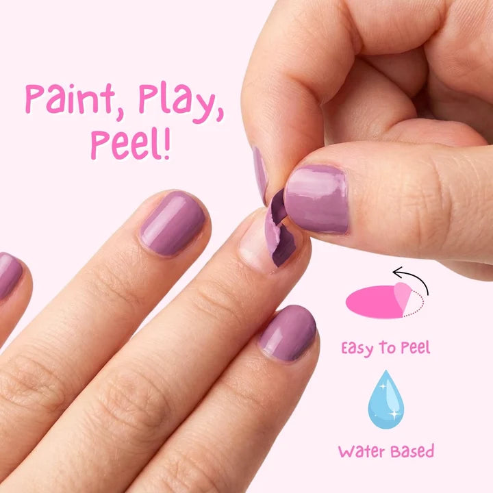 Miss Nella - Peel Off Nail Polish - Little Poppet - Purple