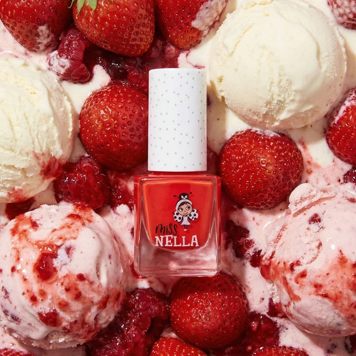 Miss Nella - Peel Off Nail Polish - Strawberry'n'Cream