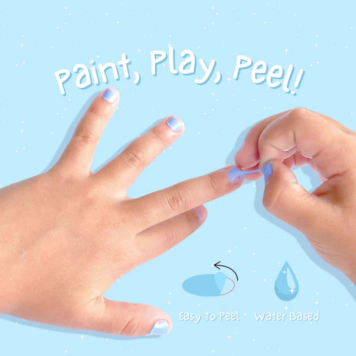 Miss Nella - Peel Off Nail Polish - Mermaid Blue