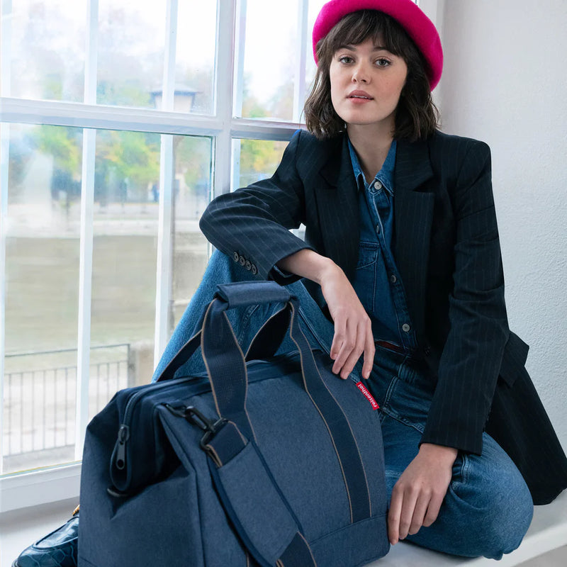 REISENTHEL - ALLROUNDER Medium Herringbone-Dark-Blue