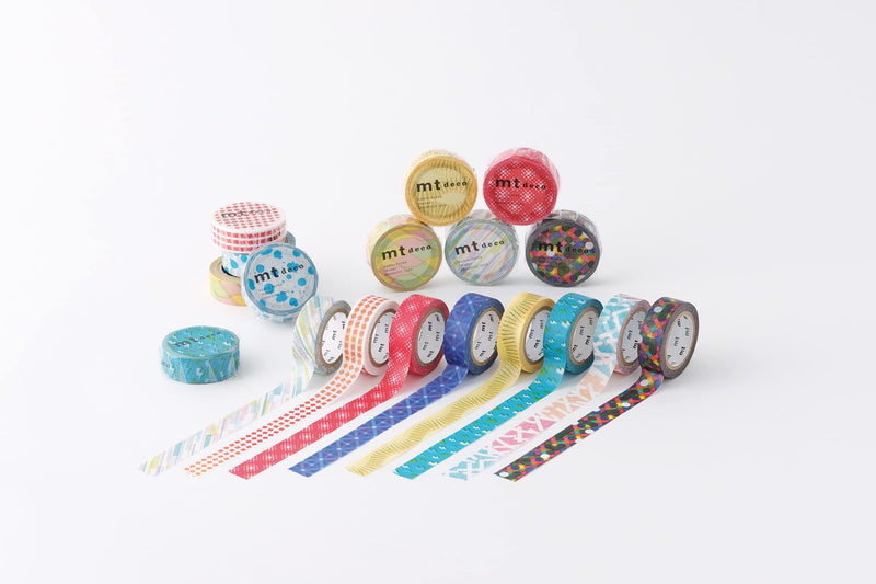 MT TAPES - Washi Tape 15mm x 7m Decorative Japanese Masking Tape - Limolin 