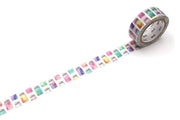 MT TAPES - Washi Tape 15mm x 7m Decorative Pattern - Limolin 