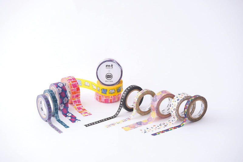 MT TAPES - Washi Tape 15mm x 7m Decorative Tape - Limolin 