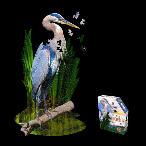 Madd Capp Puzzles - I Am Blue Heron (300 Pc) - Limolin 