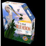 Madd Capp Puzzles - I Am Blue Heron (300 Pc) - Limolin 