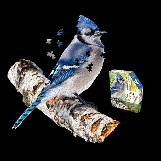 Madd Capp Puzzles - I Am Blue Jay (300-Piece Puzzle) - Limolin 