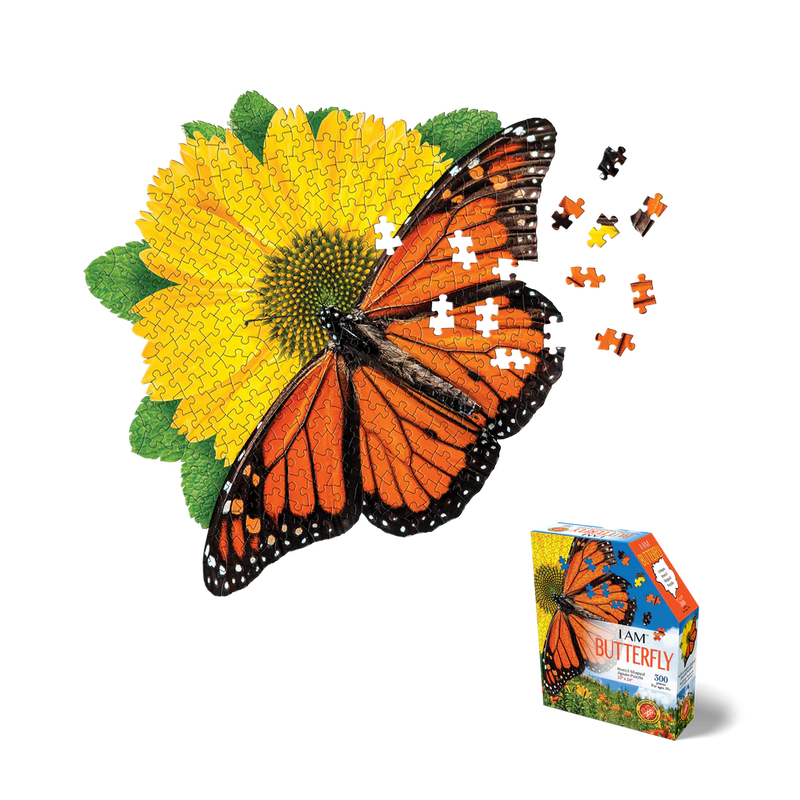 Madd Capp Puzzles - I Am Butterfly (300 Pc) - Limolin 