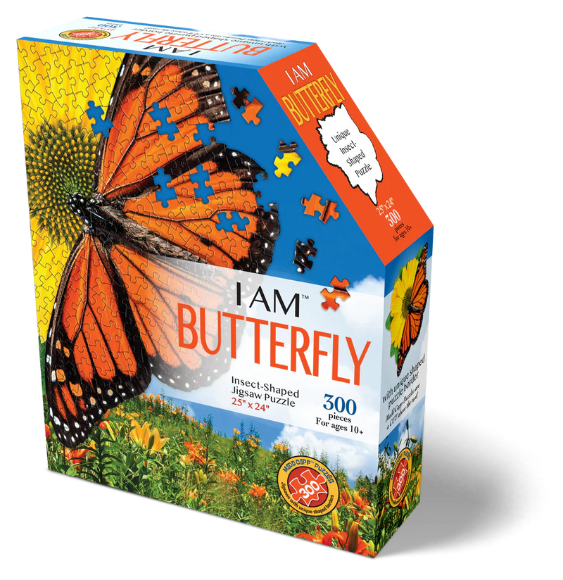 Madd Capp Puzzles - I Am Butterfly (300 Pc) - Limolin 