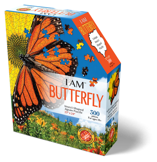 Madd Capp Puzzles - I Am Butterfly (300 Pc) - Limolin 