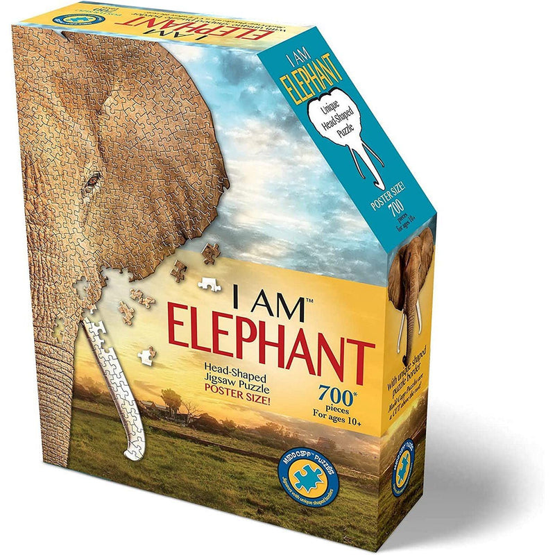 Madd Capp Puzzles - I Am Elephant (700-Piece Puzzle) - Limolin 