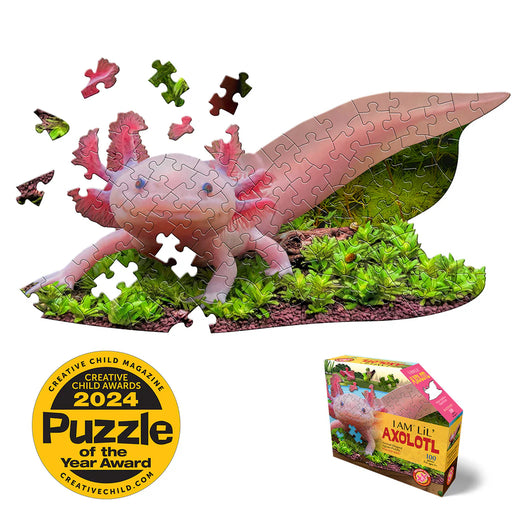 Madd Capp Puzzles - I Am Lil' Axolotl (100 Pc) - Limolin 