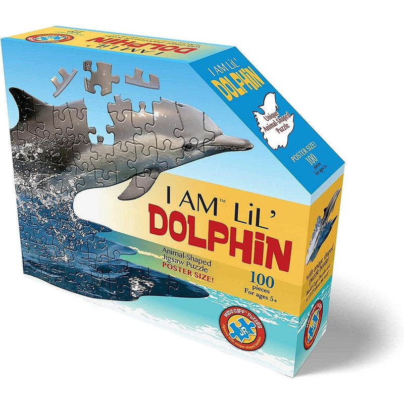 Madd Capp Puzzles - I Am Lil Dolphin (100-Piece Puzzle) - Limolin 