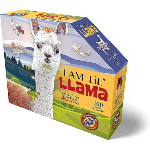 Madd Capp Puzzles - I Am Lil Llama (100-Piece Puzzle) - Limolin 