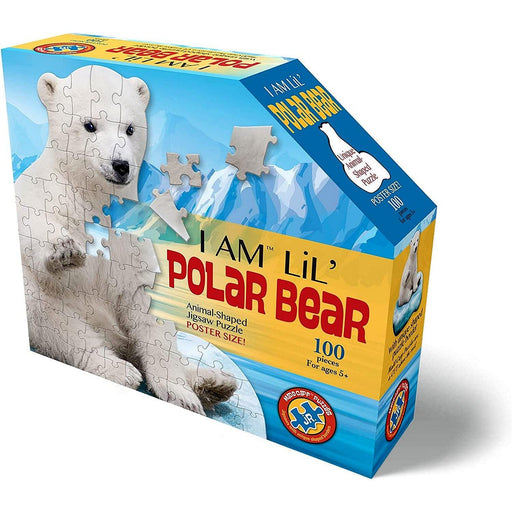 Madd Capp Puzzles - I Am Lil Polar Bear (100-Piece Puzzle) - Limolin 