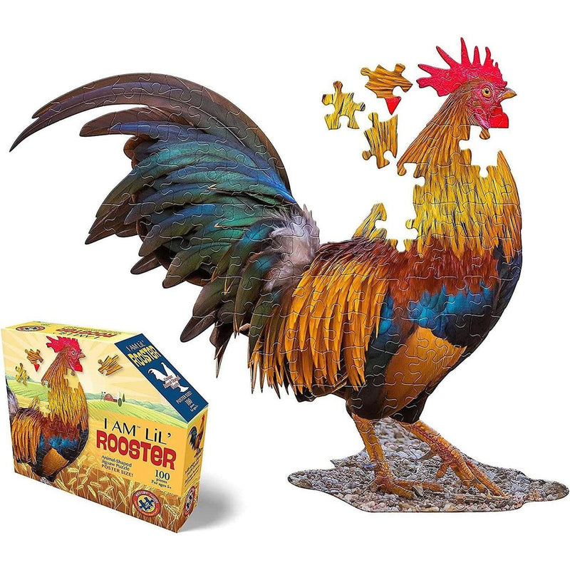 Madd Capp Puzzles - I Am Lil Rooster (100-Piece Puzzle) - Limolin 