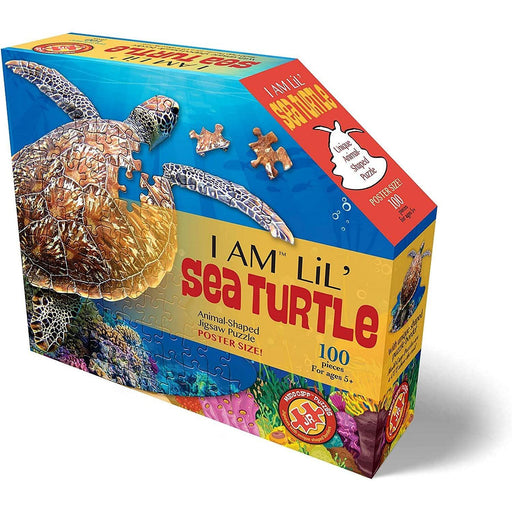 Madd Capp Puzzles - I Am Lil Sea Turtle (100-Piece Puzzle) - Limolin 