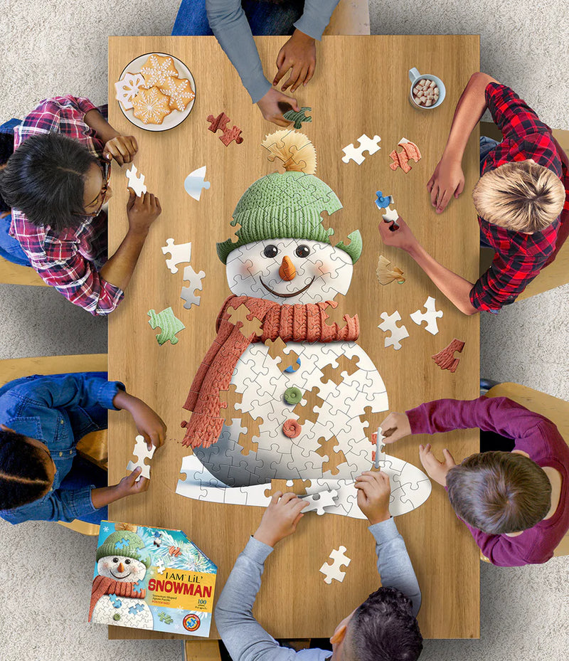 Madd Capp Puzzles - I Am Lil' Snowman (100 Pc) - Limolin 