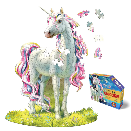 Madd Capp Puzzles - I Am Lil' Unicorn (100 Pc) - Limolin 