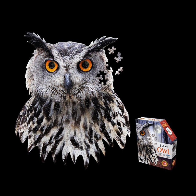 Madd Capp Puzzles - I Am Owl (300-Piece Puzzle) - Limolin 