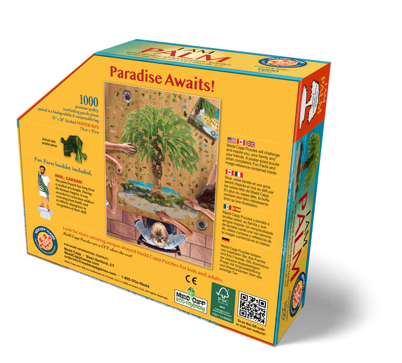 Madd Capp Puzzles - I Am Palm (1000 Pc) - Limolin 