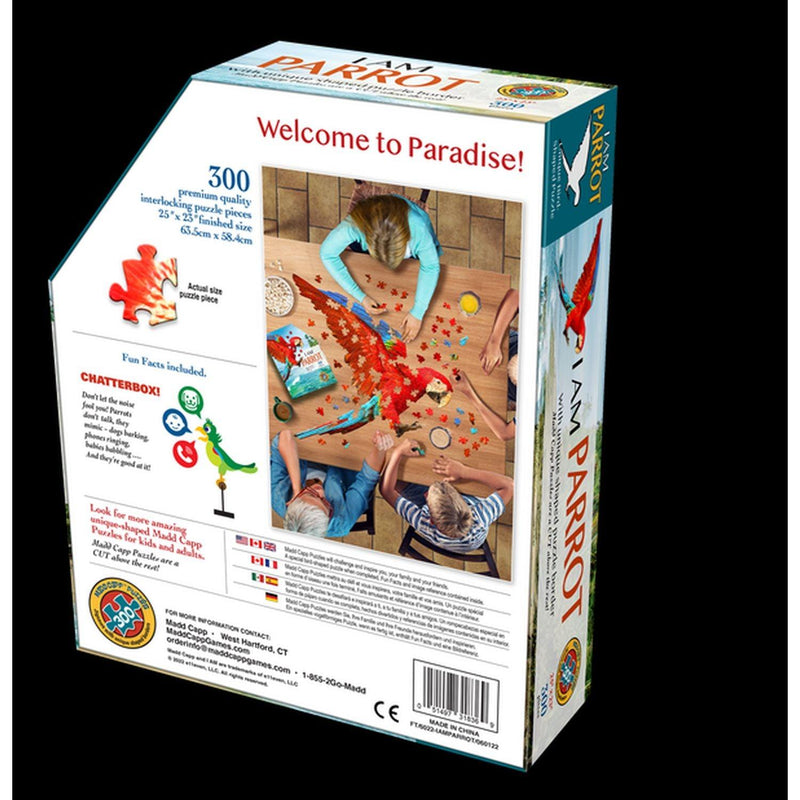 Madd Capp Puzzles - I Am Parrot (300 Pc) - Limolin 