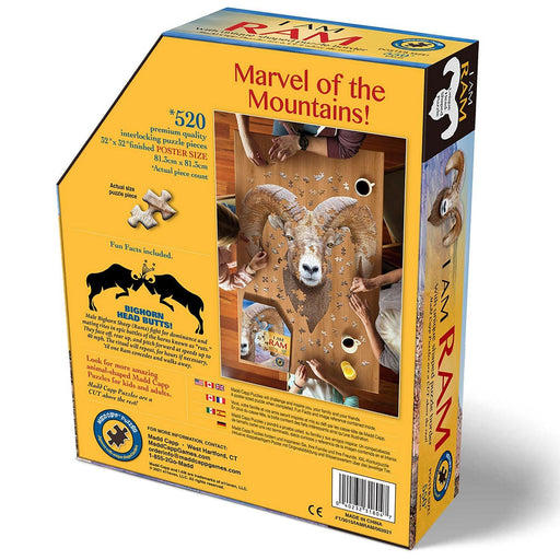 Madd Capp Puzzles - I Am Ram (550-Piece Puzzle) - Limolin 