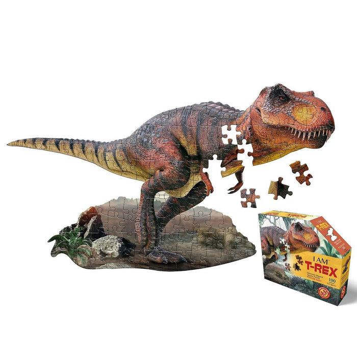 Madd Capp Puzzles - I Am T-Rex (100-Piece Puzzle) - Limolin 