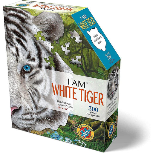 Madd Capp Puzzles - I Am White Tiger (300-Piece Puzzle) - Limolin 