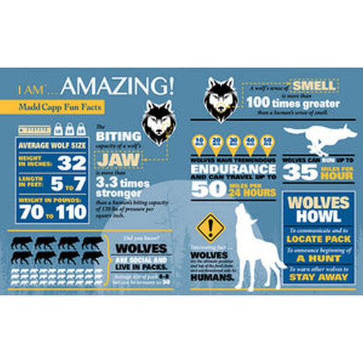 Madd Capp Puzzles - 300 Piece Puzzle - I Am Wolf - view 2