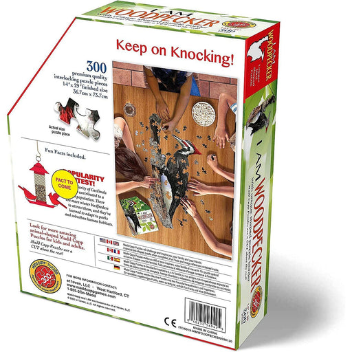 Madd Capp Puzzles - I Am Woodpecker (300-Piece Puzzle) - Limolin 