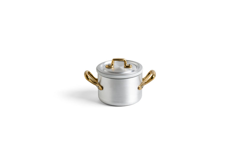 Marcato - Mini pot with 2 handles and lid - Limolin 
