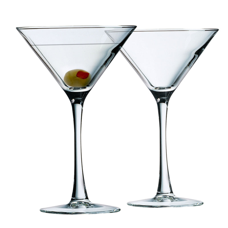 Luminarc Cachet Martini Glasses, 10 oz, 4-Piece Set