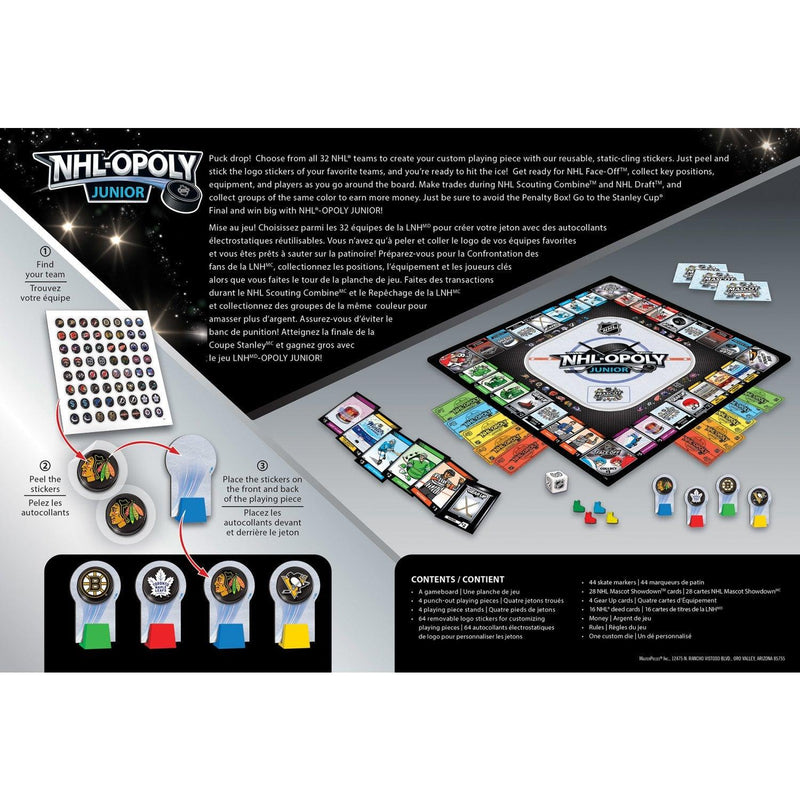 MasterPieces - NHL-Opoly Junior - Limolin 